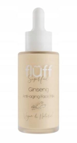 Fluff, Mleko do twarzy, Żeń-szeń, 40 ml