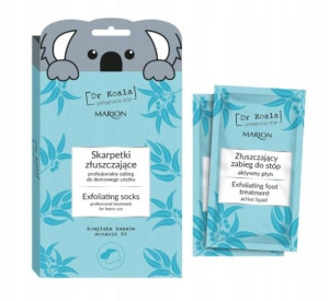Marion, Dr Koala, Skarpetki złuszczające, 2 x 20ml
