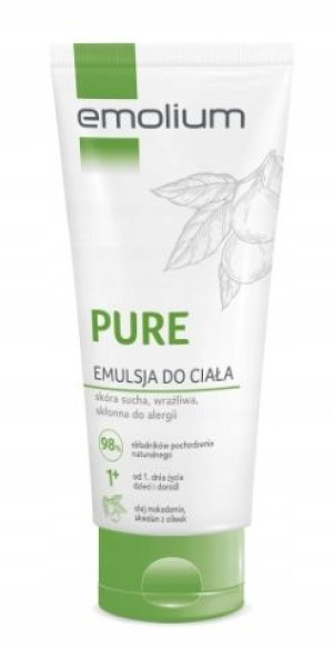 Emolium Pure, Emulsja do ciała, 200 ml
