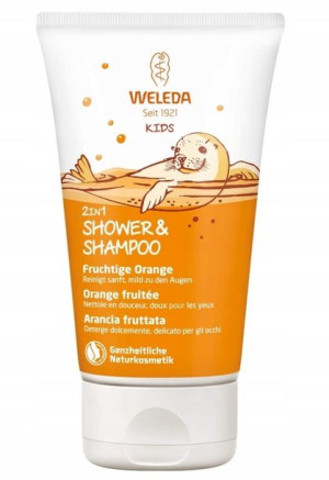 Weleda Kids 2in1, Szampon i Żel pod prysznic 150ml
