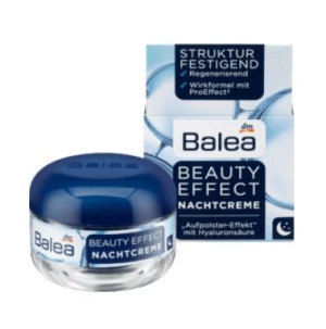 Balea, Beauty Effect krem na noc, 50ml