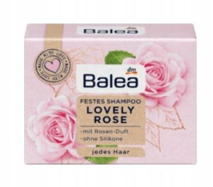 Balea, Szampon w kostce Lovely Rose, 60g