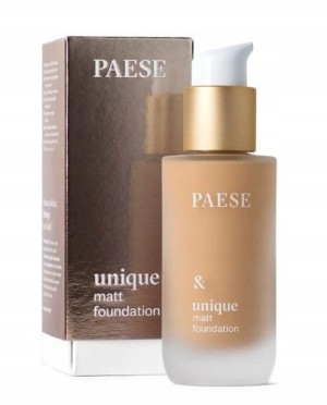 Paese Unique Matt Podkład 606W Warm Beige 30ml