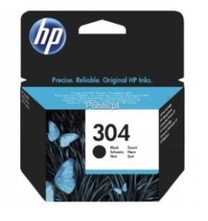 HP, Tusz 304, czarny