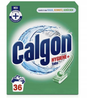 Calgon, Hygiene +, Tabletki do pralki, 36 sztuk