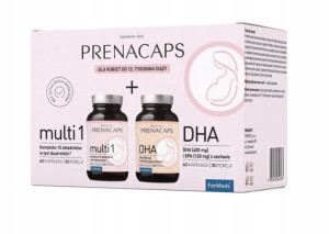 Prenacaps Multi 1 + DHA, 60 kapsułek +60 kapsułek