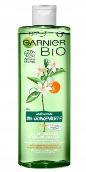 Garnier BIO Woda micelarna kwiat pomarańczy 400 ml