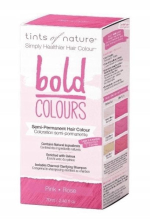 Tints of nature farba Bold Colours Różowa, 70 ml
