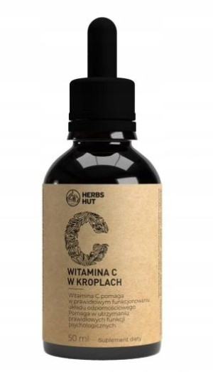 Noble Health, Witamina C w kroplach, 50 ml