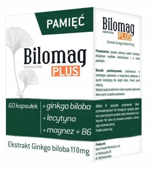 Bilomag Plus, 60 kapsułek