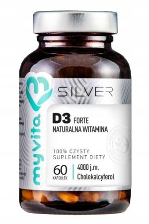 MyVita Silver Naturalna witamina D3 Forte 60 kaps