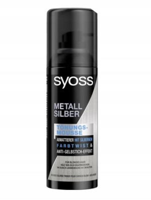 Syoss, Srebrny spray do włosów, 120ml