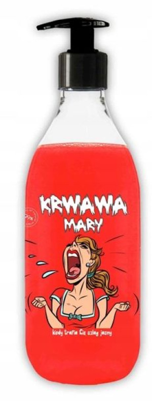 LaQ, Krwawa Merry Żel do mycia ciała i rąk, 500 ml