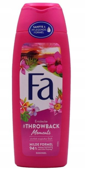 Fa, Throwback Moments Żel pod prysznic, 250ml