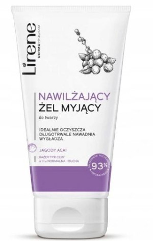Lirene, Nawilżający żel Jagody Acai, 150 ml
