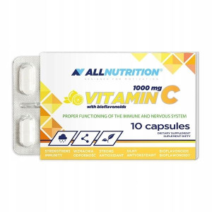 Allnutrition Vitamin C 1g with bioflavonoids 10kap