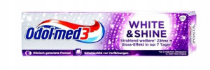 Odol-med 3, White and Shine, Pasta do zębów, 75 ml