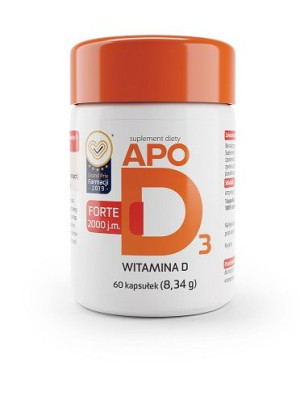 APOD3 Forte 2000j.m. 60 kapsułek