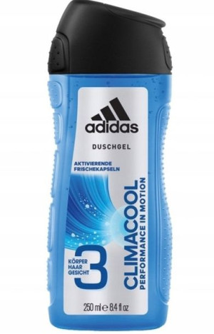 Adidas, Climacool 3in1, Żel pod prysznic, 250ml