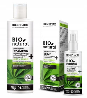 BioNatural, Zestaw Szampon 400 ml + Serum 200 ml