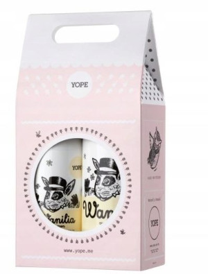 Yope, Dwupak Wanilia Mydło 500 ml + Balsam 300 ml