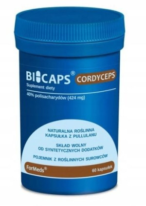 Bicaps, Cordyceps, 60 kapsułek