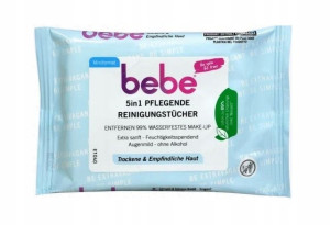 Bebe, Nawilżane chusteczki, 7 sztuk