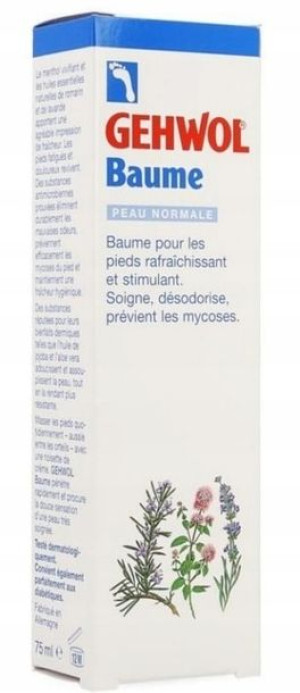 Gehwol, Balsam do stóp dla normalnej skóry, 75 ml