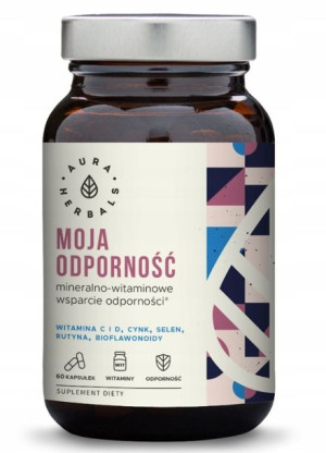 Aura Herbals, Moja Odporność, 60 kapsułek