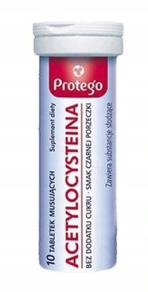 Protego Acetylocysteina, 10 tabletek musujących