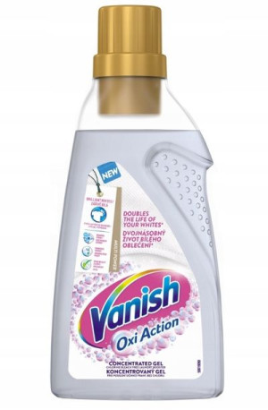 Vanish, Żel do wybielania i usuwania plam, 750 ml