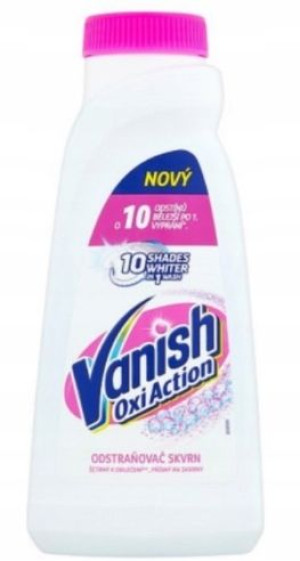 Vanish, Płyn do wybielania i usuwania plam, 500 ml