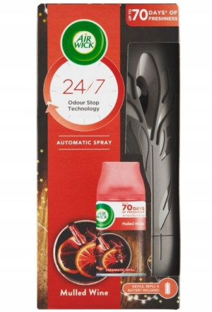 Air Wick, Odświeżacz + Wkład Grzane Wino, 250 ml