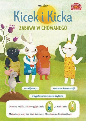 Kicek i Kicka Zabawa w chowanego Czytanki sylabowe