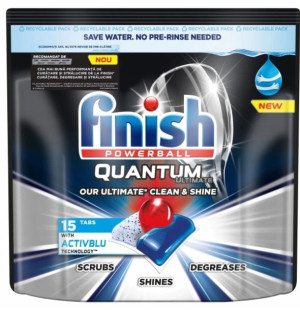 Finish Quantum Ultimate Tabletki do zmywarki 15szt