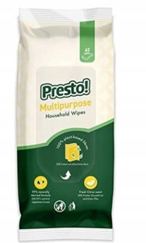 Presto! Multipurpose, Uniwersalne chusteczki 42szt