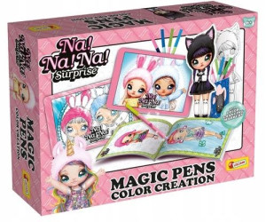 NA NA NA SURPRISE Twórz i koloruj z magicznymi pis