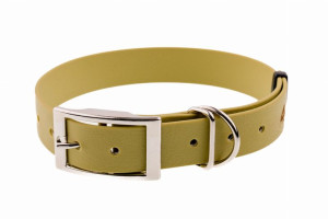Obroża wodoodporna 4WILD 25 mm  L / XL 38 - 52 cm - Khaki