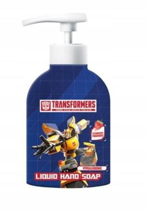 Transformers Mydło do rąk Truskawka, 500 ml