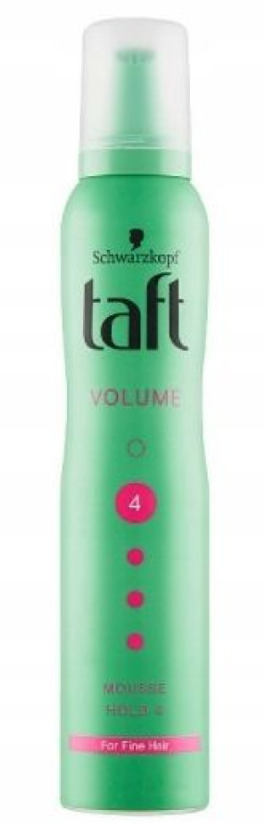 Taft, Pianka do włosów, Zielona, super mocna 200ml