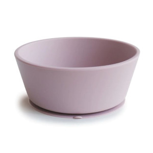 Miseczka silikonowa z przyssawką Soft Lilac Mushie
