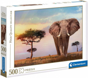 Clementoni Puzzle 500el Zachód Słońca W Afryce