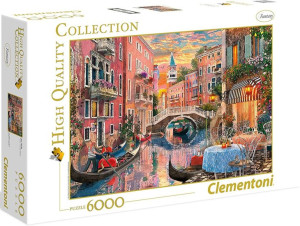 Clementoni Puzzle 6000el Venice Evening Sunset