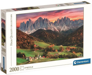 Clementoni Puzzle 2000 El Val Di Funes