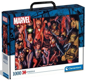 Clementoni Puzzle 1000 El W Walizce Marvel