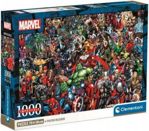 Clementoni Puzzle 1000 El Marvel Impossible