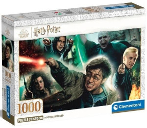 Clementoni Puzzle 1000 El Harry Potter Compact