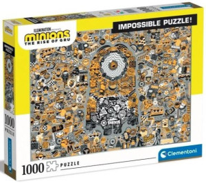 Clementoni Puzzle 1000 El Impossible Minionki 2