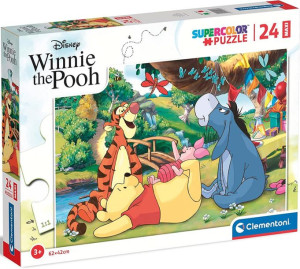 Clementoni Puzzle 24 El Maxi Kubuś Puchatek