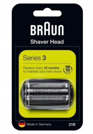 Braun, Series 3 21B, Głowica golarki, 1 sztuka